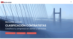 Desktop Screenshot of clasificacioncontratista.com