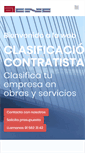 Mobile Screenshot of clasificacioncontratista.com